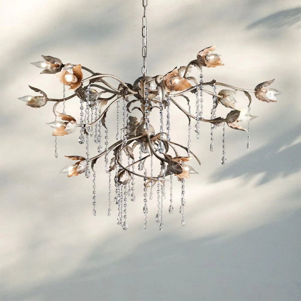 Viticcia Round Chandelier-Lighting-Arialamps