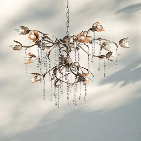 Viticcia Round Chandelier-Lighting-Arialamps