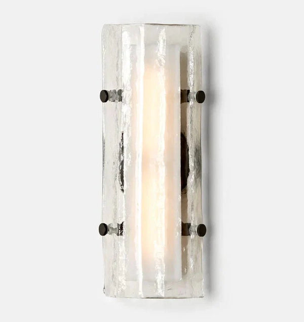 Willamette Glass Wall Sconce 16" - Arialamps