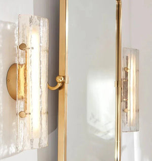Willamette Glass Wall Sconce 16" - Arialamps