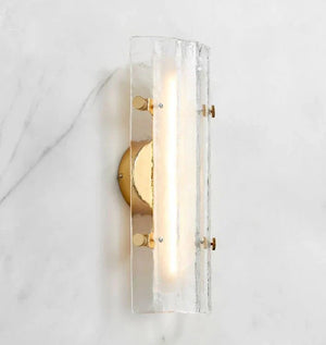 Willamette Glass Wall Sconce 16" - Arialamps