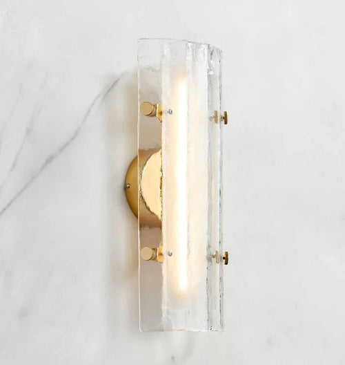Willamette Glass Wall Sconce 16" - Arialamps