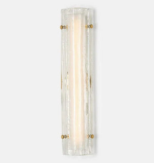 Willamette Glass Wall Sconce 28" - Arialamps