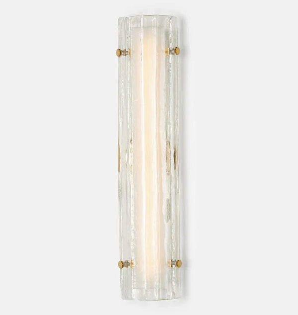 Willamette Glass Wall Sconce 28" - Arialamps