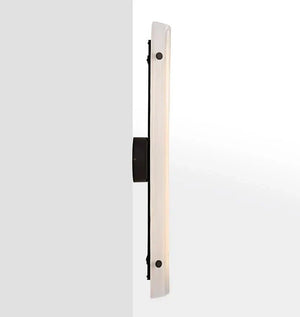 Willamette Glass Wall Sconce 28" - Arialamps