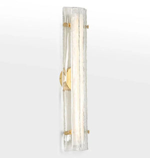 Willamette Glass Wall Sconce 28" - Arialamps