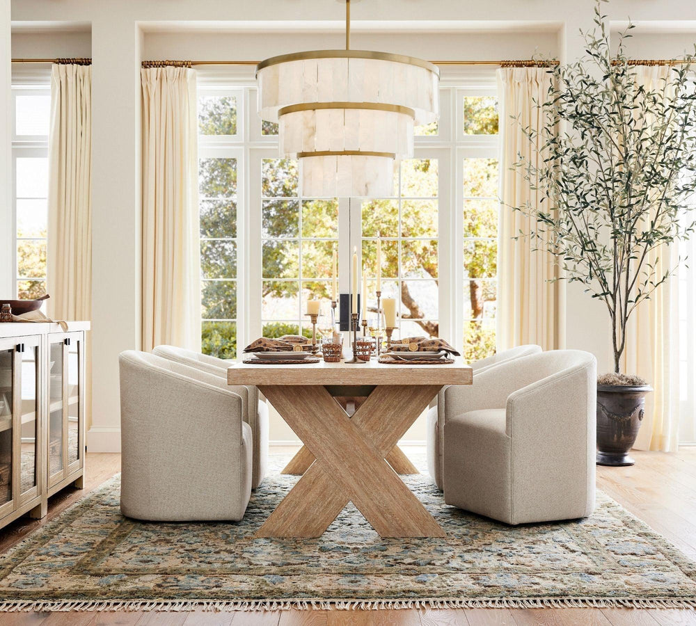 Windham Alabaster 3 Tier Chandelier-chandelier-Arialamps