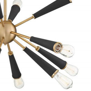 Zodiac Sputnik Chandelier 12 - Light - Arialamps